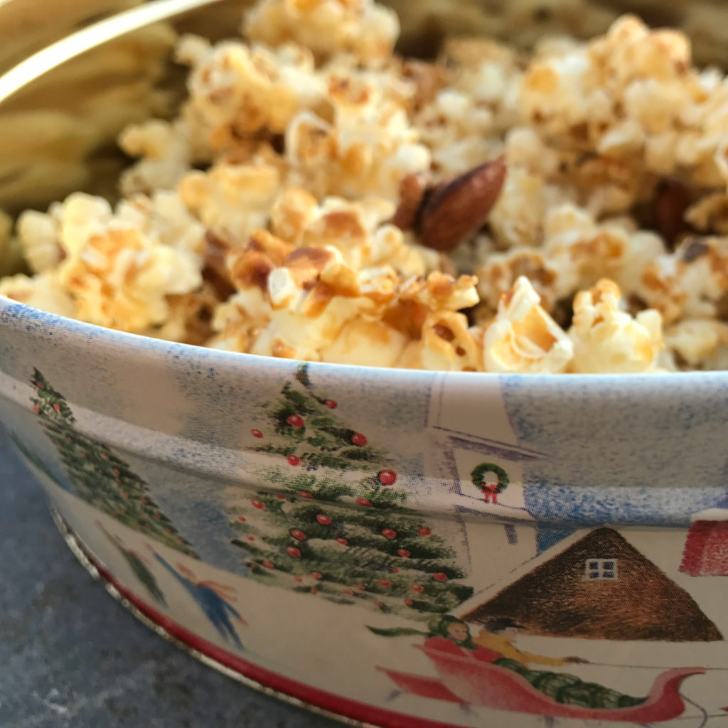 Nutty Caramel Corn - Culinary Therapy